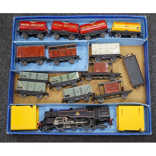 288 - A collection of Hornby Dublo and Tri-ang Railways 00 gauge railway contained within two original box... 