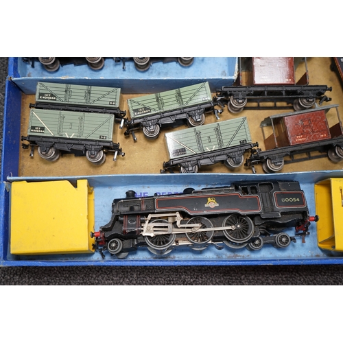 288 - A collection of Hornby Dublo and Tri-ang Railways 00 gauge railway contained within two original box... 