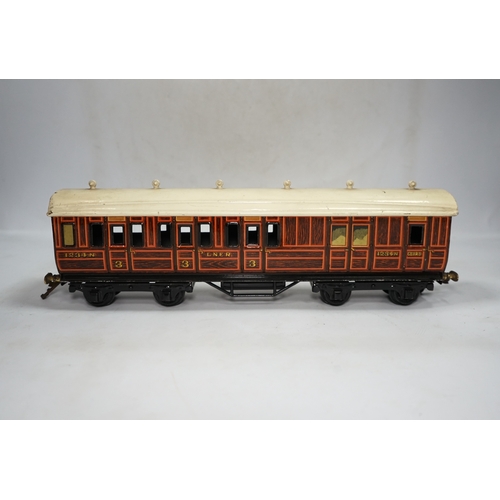 294 - A wooden boxed Bowman Models live steam spirit fired 0 gauge 4-4-0 tender locomotive (without tender... 