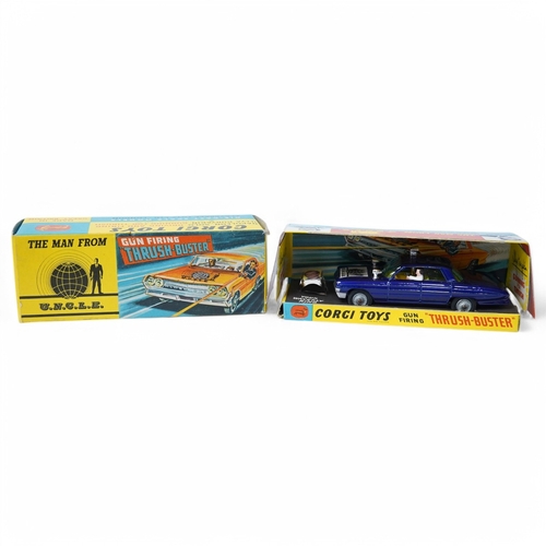 314 - A boxed Corgi Toys (497) Man From Uncle boxed Thrush-Buster, Oldsmobile super 88, together with the ... 