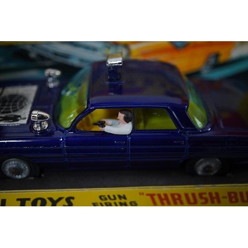 314 - A boxed Corgi Toys (497) Man From Uncle boxed Thrush-Buster, Oldsmobile super 88, together with the ... 