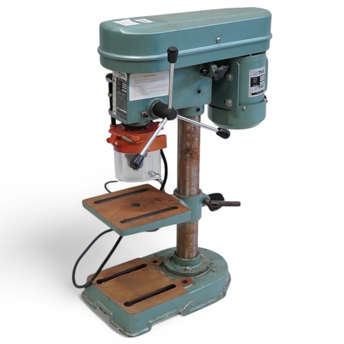 339 - A Nu-tool CH10 model makers pillar drill, height 58.5cm. Condition fair, some surface rust.