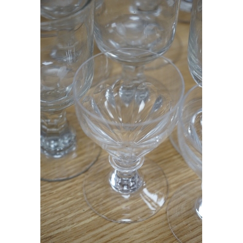 507 - A quantity of Victorian and later drinking glasses. Condition - appears good