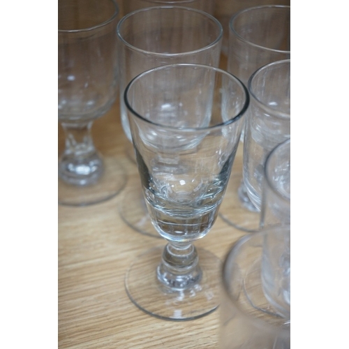 507 - A quantity of Victorian and later drinking glasses. Condition - appears good