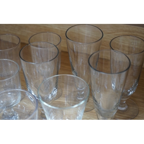 507 - A quantity of Victorian and later drinking glasses. Condition - appears good