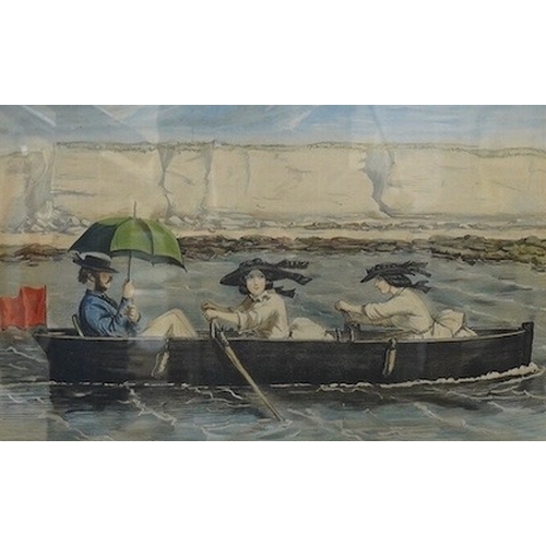 819 - John Leech (1817-1864), two colour lithographs comprising Not a Bad Idea for Warm Weather and Mr ... 