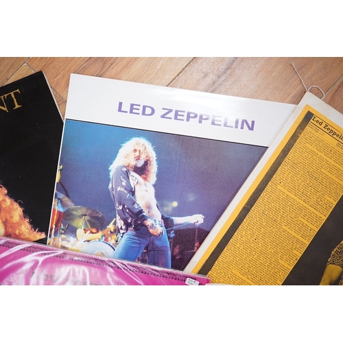 253 - Led Zeppelin Rarities; In Through The Out Door, white label; Fillmore West 1969; Moby Dick, 1969; An... 