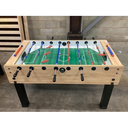 1049 - A Garlando table football, width 144cm, height 86cm. Condition - good