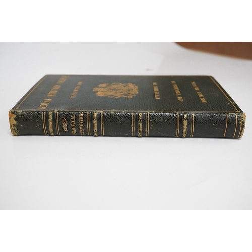 1626 - ° ° Burr, George Dominicus - Instructions In Practical Surveying, Topographical Plan Drawing, And Sk... 