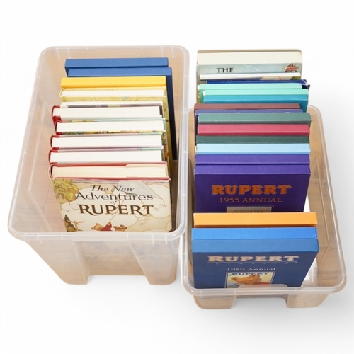 476 - ° ° Rupert - Rupert Annuals - Collectors' Limited / Facsimile Editions. mostly coloured pictorial bo... 