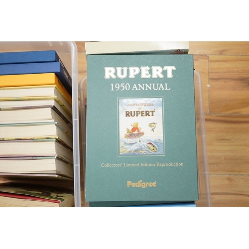 476 - ° ° Rupert - Rupert Annuals - Collectors' Limited / Facsimile Editions. mostly coloured pictorial bo... 