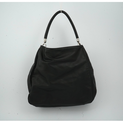 1259 - A black Thierry Mugler tote