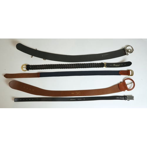 1298 - Five lady's belts