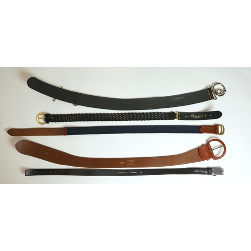 1298 - Five lady's belts