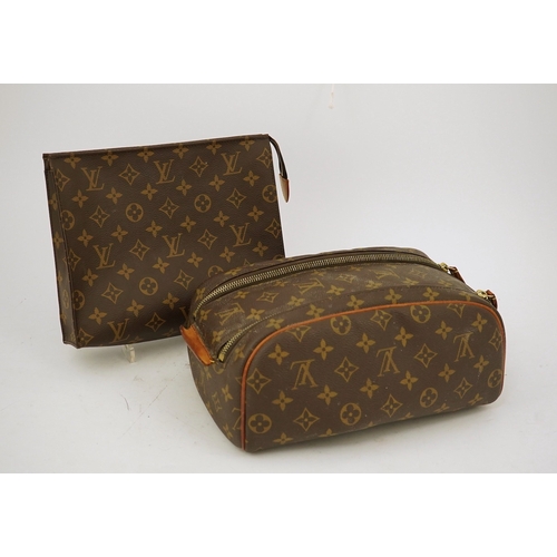 1300 - Two Louis Vuitton wash bags