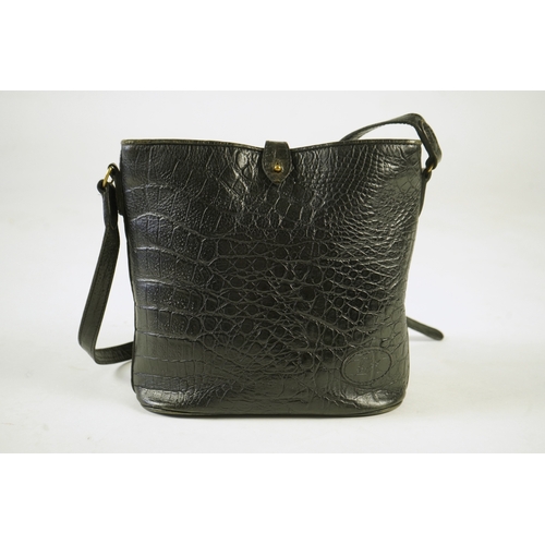 1314 - A Mulberry leather shoulder bag