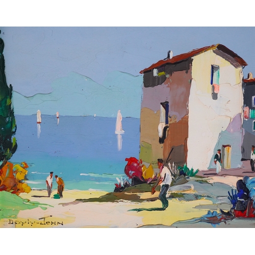 128 - § § Cecil Rochfort D'Oyly John (English, 1906-1993) 'Tarragona, Spain'oil on boardsigned21.5 x 27cm... 