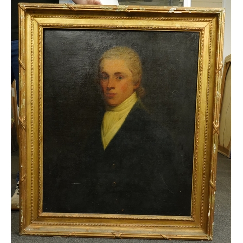 14 - English School c.1840 Portrait of Sir John Turney, 2nd Baronetoil on canvas77 x 64cm... 