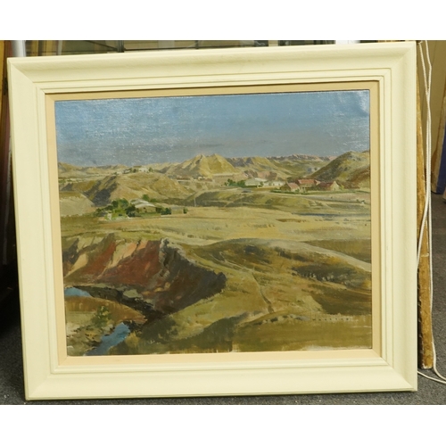 145 - § § Frank Wootton (English, 1914-1998) Persian landscapeoil on canvassigned45 x 54cm... 