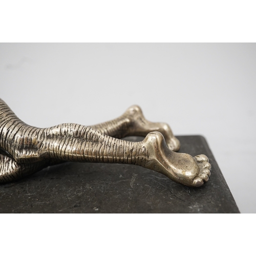 153 - § § Salvador Dali (Spanish, 1904-1989) Le Cabinet Anthropomorphique, 1973sterling silversigned, insc... 