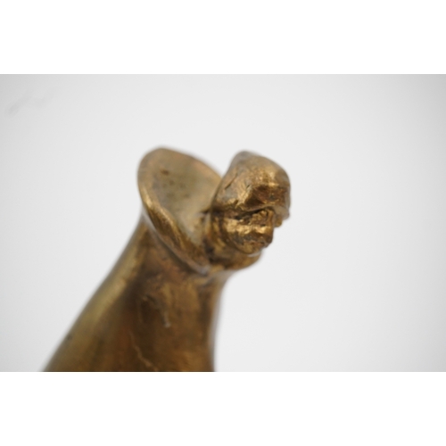 155 - Wladislaw Franek Pawlik (b.1940) Woman walkingbronzesigned and numbered16.5cm high, 10cm deep... 