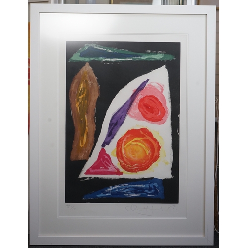 165 - John Hoyland RA (British, 1934-2011) Reverieetching and aquatint on BFK Rives paper, 1983signed in p... 