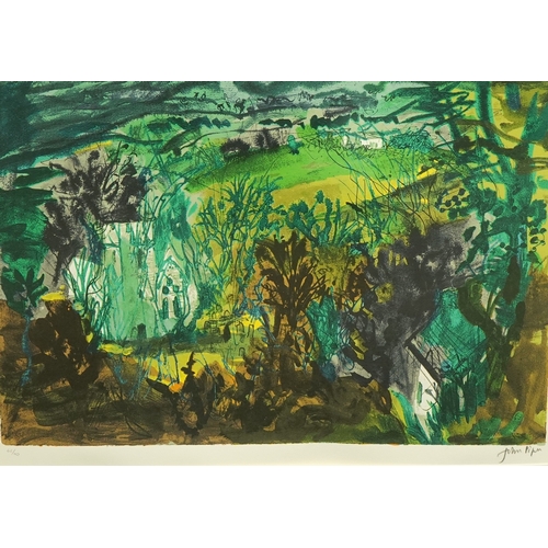 173 - § § John Piper (British, 1903-1992) Clydey, Pembrokeshire (L.370)screenprint in colours, 1984, on wo... 