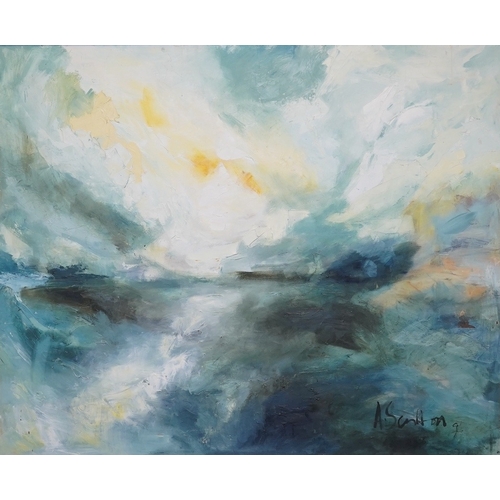 186 - § § Alice Scrutton (Contemporary) Fairlightoil on canvassigned and dated '96112 x 137cm... 