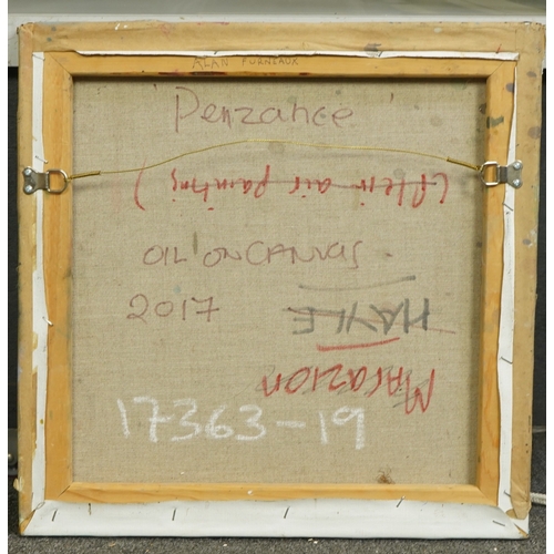 198 - Alan Furneaux (English, b.1953) Penzanceoil on canvassigned, inscribed and dated 2017 verso40.5 x 40... 