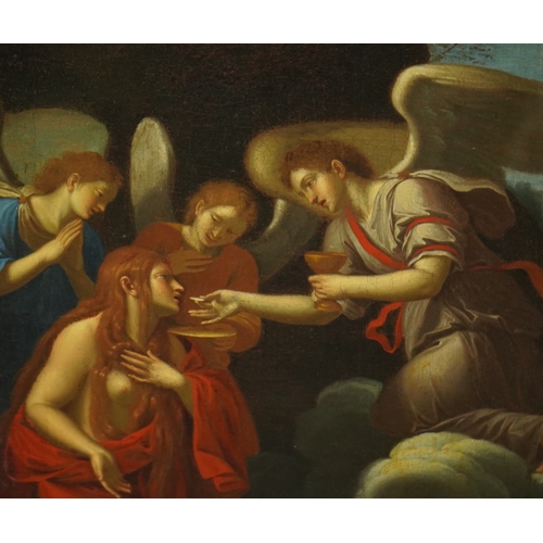 29 - After Francesco Albani (Italian, 1578-1660) The Communion of Mary Magdaleneoil on canvas40 x 30cm... 