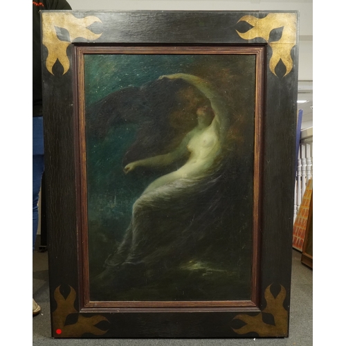 64 - John Shapland (English, 1865-1929) 'Night'oil on canvassigned90 x 60cm... 