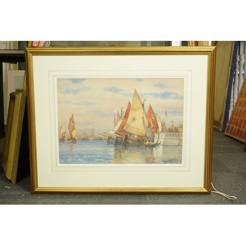 89 - Frederick James Aldridge (English, 1850-1933) Venicewatercoloursigned36 x 52cm... 