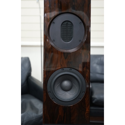 258 - A pair of Kaiser Acoustics Kawero Chiara loudspeakers, made in Germany, high density plywood cabinet... 