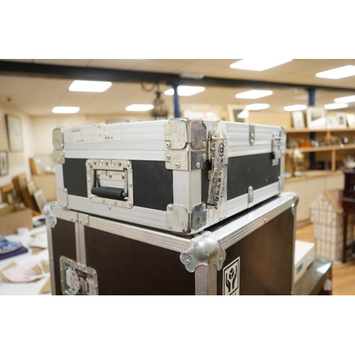 258 - A pair of Kaiser Acoustics Kawero Chiara loudspeakers, made in Germany, high density plywood cabinet... 