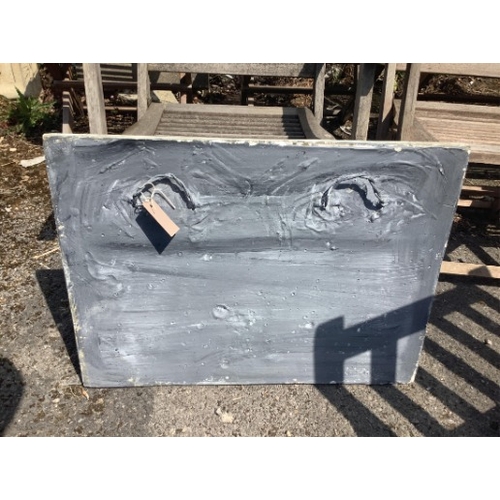 64 - A rectangular cast plaster classical wall plaque, width 70cm, height 52cm