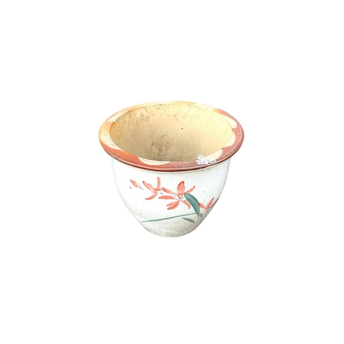 66 - A glazed earthenware planter, diameter 39cm, height 33cm