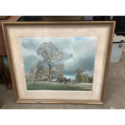 91 - Eleven modern landscape oils on canvas and three prints