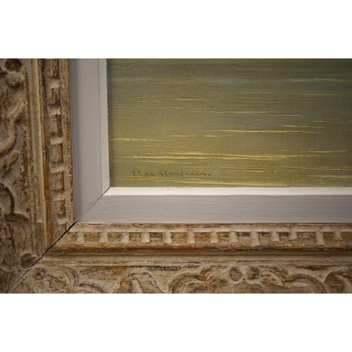 142 - § Pierre de Clausade (French, 1910-1975) 
'Rive de la Loire' 
signed lower left, 
oil on canvas, 
45... 