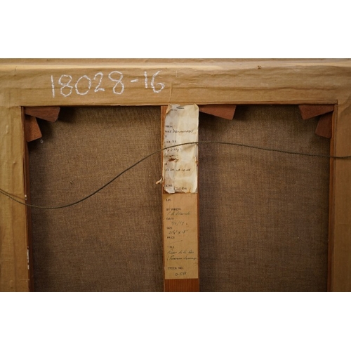 142 - § Pierre de Clausade (French, 1910-1975) 
'Rive de la Loire' 
signed lower left, 
oil on canvas, 
45... 