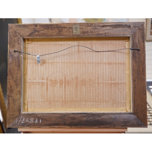 144 - § Emilio Grau-Sala (Spanish, 1911-1975) 
Girl with red hair in an interior,
1956, 
signed and dated ... 