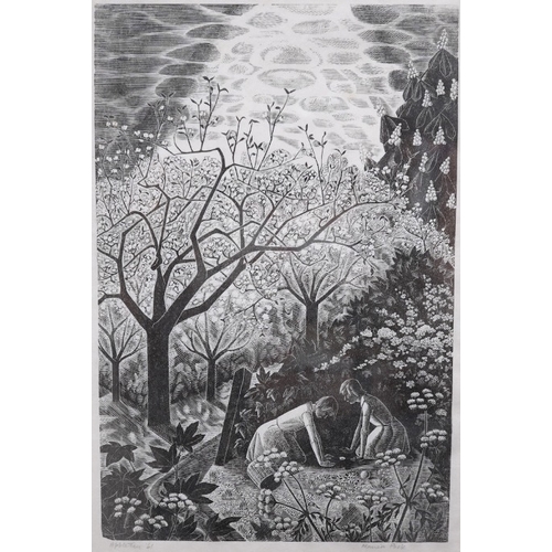 151 - § Monica Poole RE (1921-2003) 
'Apple Tree' 
1961, 
signed, dated and titled in pencil to the margin... 