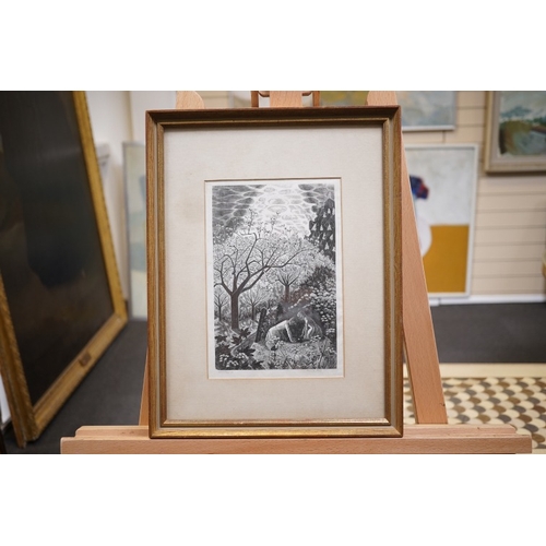 151 - § Monica Poole RE (1921-2003) 
'Apple Tree' 
1961, 
signed, dated and titled in pencil to the margin... 