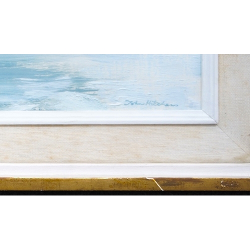 171 - § John Hitchens (b. 1940) 
'Clouds Sweeping Low' 
1965, 
signed lower right, 
further signed, titled... 