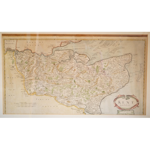 A collection of maps, mostly Kent and Rye harbour to include: Emmanuel ...