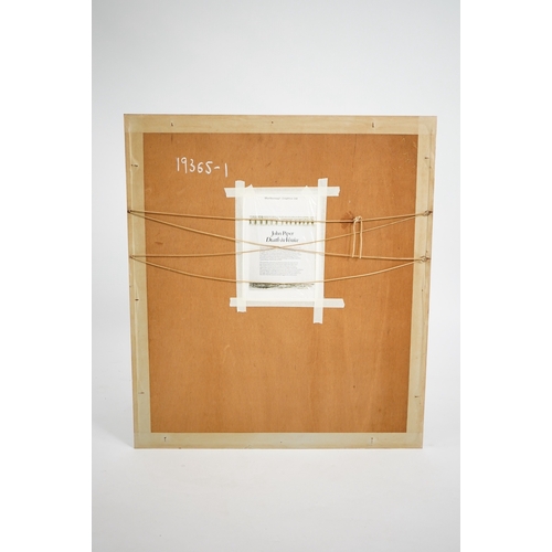 30 - § John Piper OM, CH  (1903-1992)'Death in Venice (side panel left)'(Levinson 224),1973,signed and nu... 