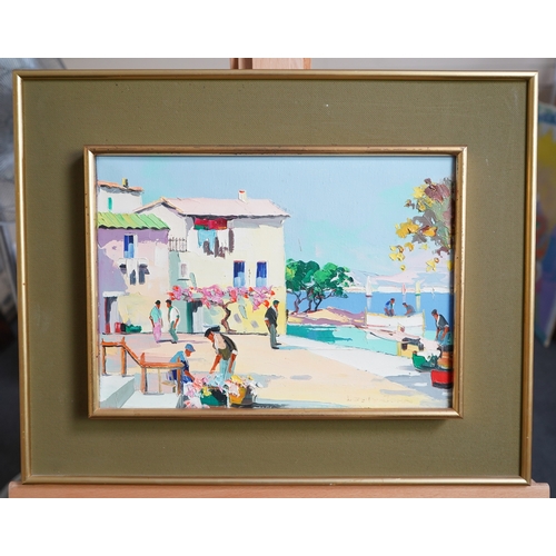 38 - § Cecil Rochfort D'Oyly John  (1906-1993)'Eden Roc near Monte Carlo'signed lower right,titled verso,... 