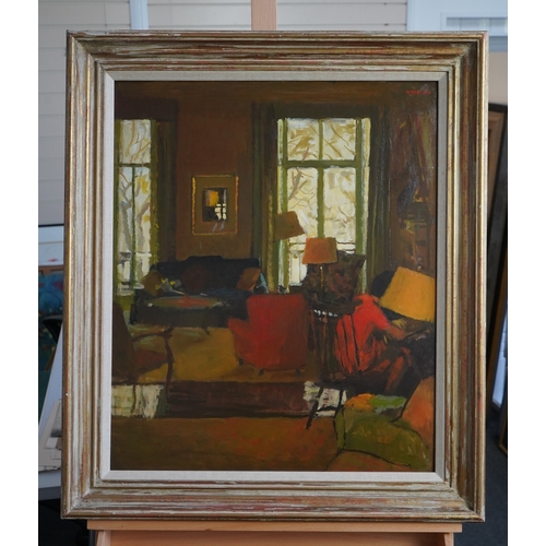 41 - § Charles James McCall  (1907-1989)'Interior, Chester Square'1972,signed and dated upper right,furth... 