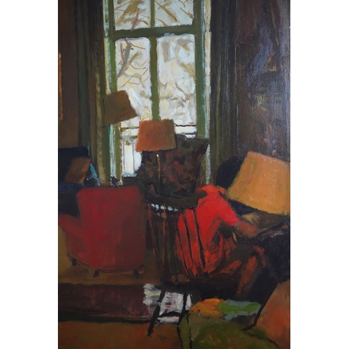 41 - § Charles James McCall  (1907-1989)'Interior, Chester Square'1972,signed and dated upper right,furth... 