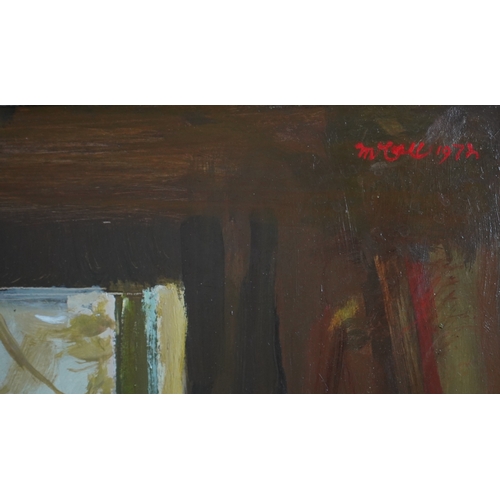41 - § Charles James McCall  (1907-1989)'Interior, Chester Square'1972,signed and dated upper right,furth... 