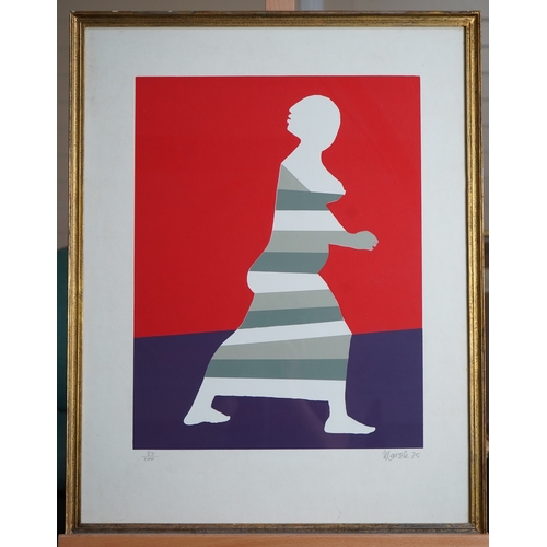 45 - § Marek Zulawski  (Polish, 1908-1985)'Zuzanna i Starsi (Susanna and the Elders)'1975,a suite of six ... 